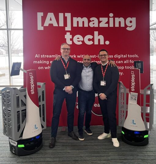 Staples Canada with Locus Robots