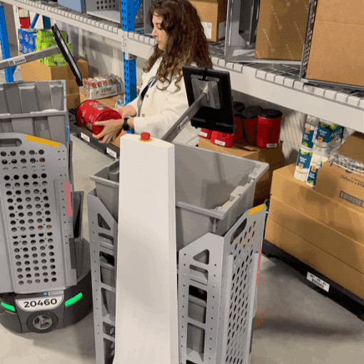 Woman with Locus Robot