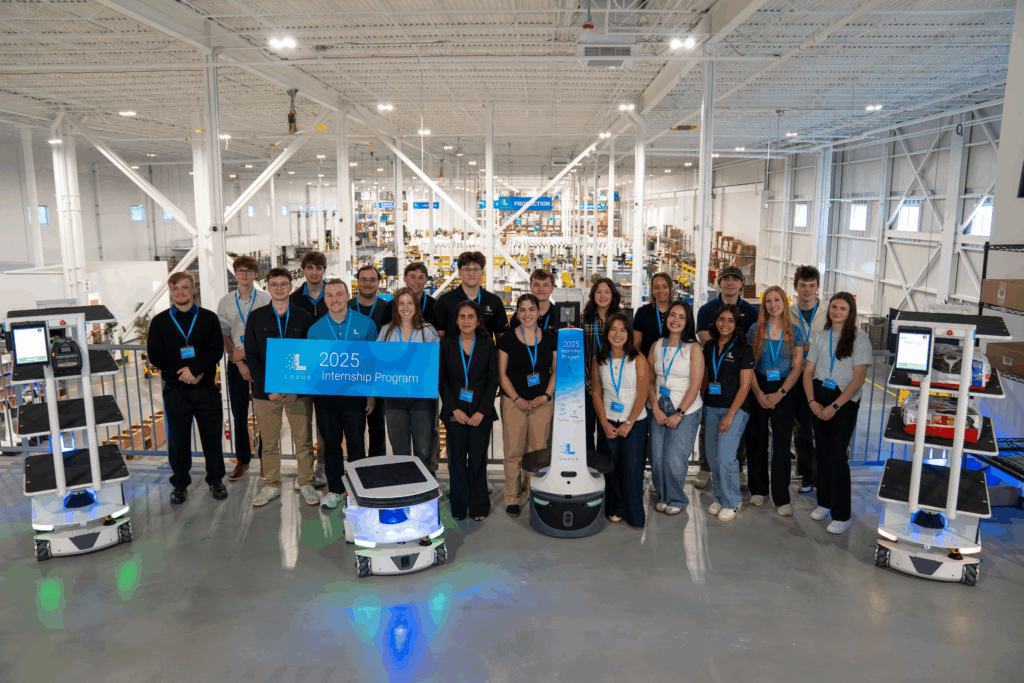 Summer Interns at Locus with Locus Robots